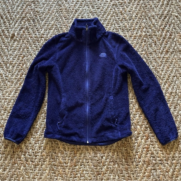 North Face Fleece Jacket S Purple Osito Soft Sherpa High Deep Pile - Picture 9 of 15